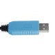 5Pcs PL2303 USB to TTL USB to Serial Port PL2303 Module Brush Line 4PIN DuPont Cable