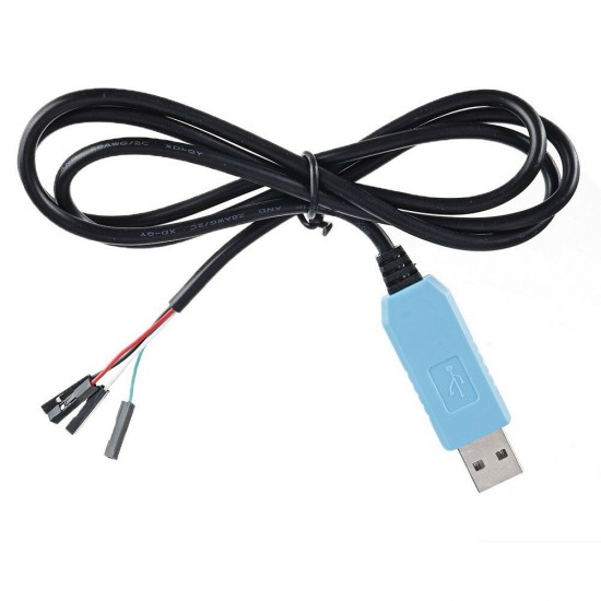 5Pcs PL2303 USB to TTL USB to Serial Port PL2303 Module Brush Line 4PIN DuPont Cable