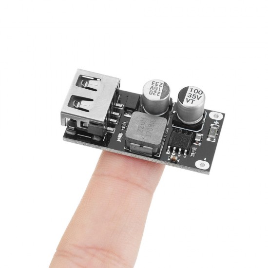 5pcs DC Buck Module 12V24V to QC3.0 Single USB Mobile Charging Board