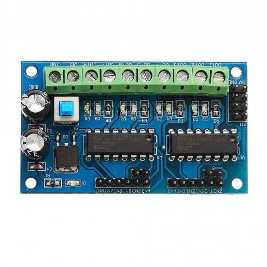 5pcs L293D 4 DC Motor Drive Module Motor Driver Intelligent H-bridge For 4WD Car Robot