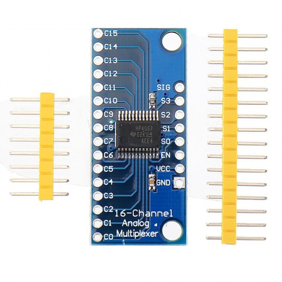 5pcs CD74HC4067 16-Channel Analog Digital Multiplexer PCB Board Module for Arduino - products that work with official Arduino boards