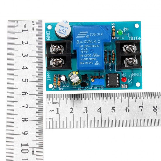 5pcs Universal 12V Battery Anti-discharge Controller with Delay Anti-over-discharge Protection Board Low Voltage Undervoltage Protection