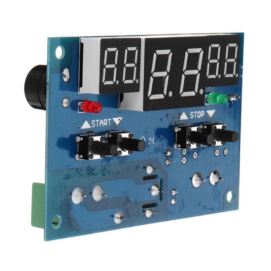 5pcs XH-W1401 Intelligent Digital Display Temperature Controller Upper And Lower Limit Setting Three Window Synchronization Display