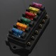 6Way Blade Fuse Box Block Holder ATO ATC Circuit Standard for 12V 24V Car Marine