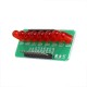 8 Way Water Light Marquee 5MM RED LED Light-emitting Diode Single Chip Module Diy Electronic MCU Expansion Module