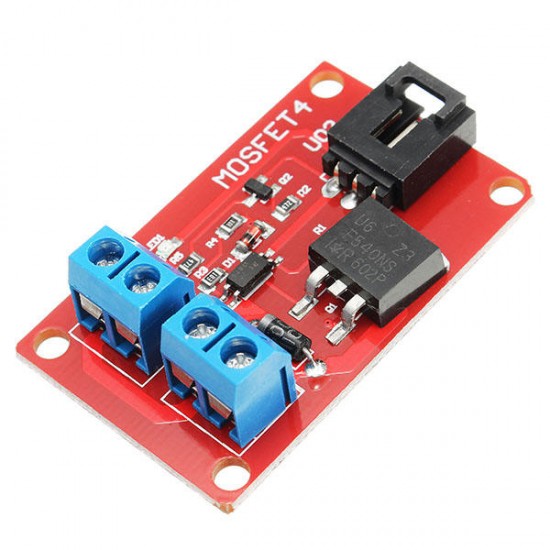 DC 1 Channel 1 Route IRF540 MOSFET Switch Module For Motor Drives Lighting Dimming