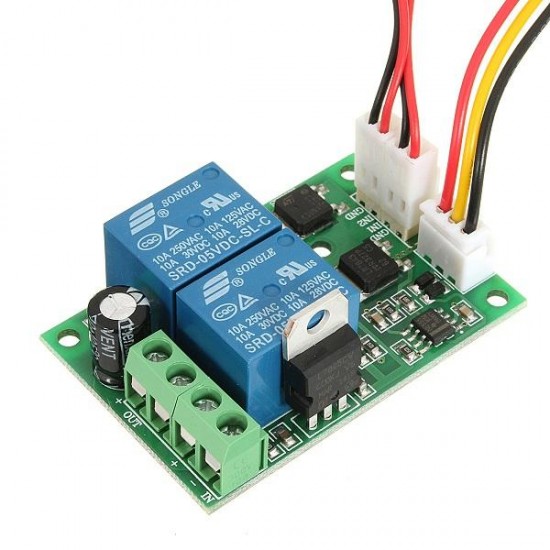 DC 6/9/12/24V 3A PWM Motor Speed Controller Forward Backward Reversible Switch