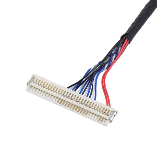 FIX S8 30P 2CH 8-bit LCD Screen LVDS Cable With Buckle Universal For 17-26 Inch LCD Driver Board