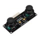 JoyStick 2 Channel PS2 Game Rocker Push Button Module for Arduino - products that work with official Arduino boards