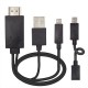 Mini 1080P MHL Micro USB to HDMI Cable Converter Adapter for Android Phone/PC/TV Audio Adapter HDTV Adapter