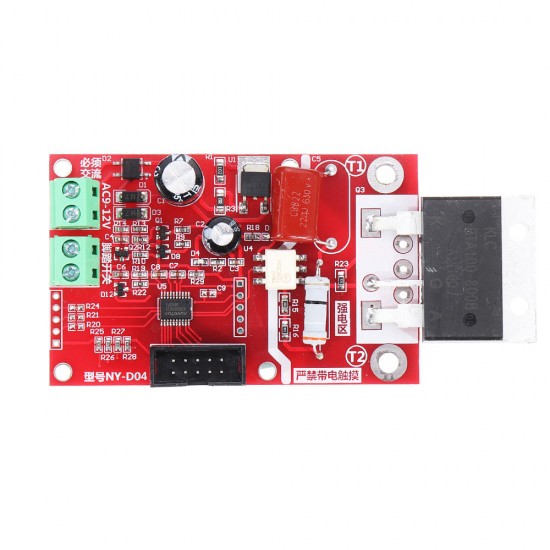 NY-D04 100A/40A Dual Display Spot Soldering Station Transformer Controller Control Board Adjustable Time Current