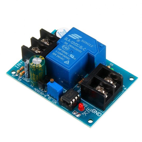 Universal 12V Battery Anti-discharge Controller with Delay Anti-over-discharge Protection Board Low Voltage Undervoltage Protection