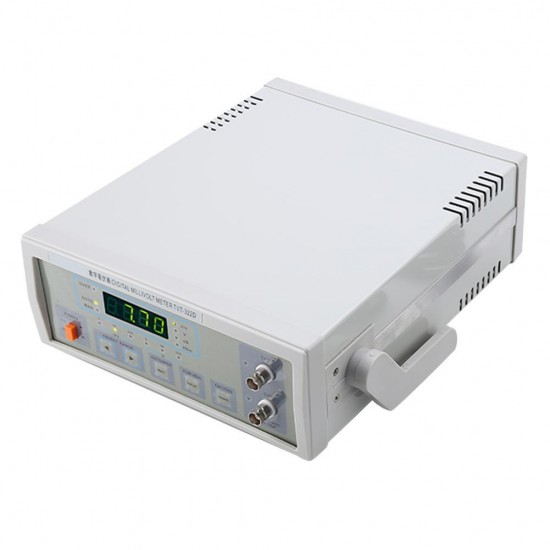 LW-322D Auto/Manual CH1/CH2 Digital Millivoltmeter 10Hz~2MHz Voltmeter Electrical Instrument