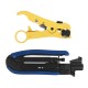 Compression Tool F RG7 RG6 RG11 Connector Cable Coax Coaxial Crimper Stripper Plier