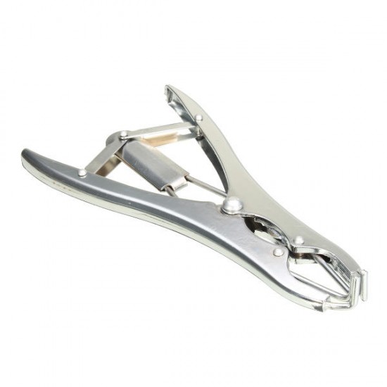 Elastrator Clamps Pliers Elastrator Castration Tail Clamp with 100 Bands