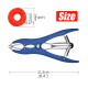 Elastrator Plastic Castration Pliers Tail Docking Dogs Pigs Livestock +100 Bands