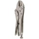 Metal Curved Jaw Vice Grip Locking Vice Mole Grip Plier Clamp Wrench Silver