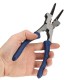 Multipurpose Flat Mouth MIG Welding Plier Tool Spring Loaded Insulated Handle