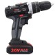 36V 2/5'' 28N.m Electric Power Drills Cordless 2-speed Variable with LI-ION Rechargeable Battery Kit