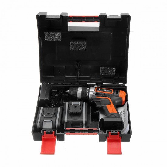 36V 550Nm Cordless Electric Drill 15+1 Screw Driver with 4800mAh Lithium Battery