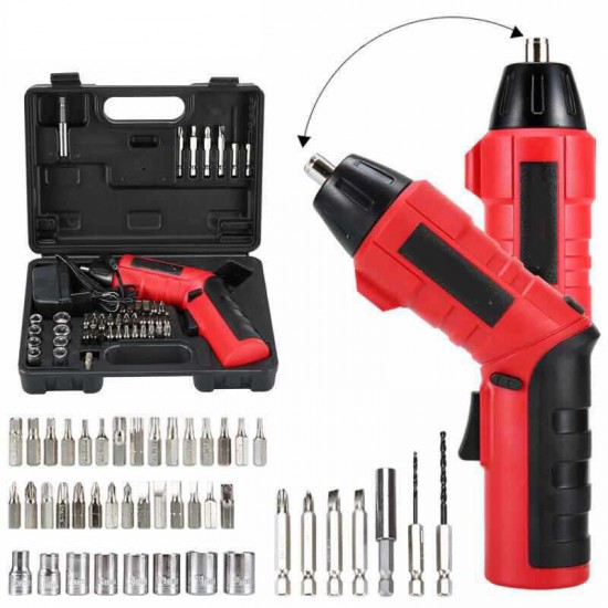 4.8V Cordless Electric Screwdriver Multi-function Electric Drill Screwdriver Set