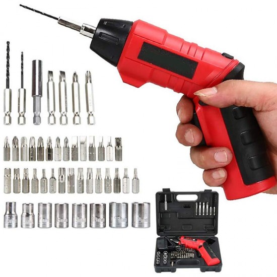 4.8V Cordless Electric Screwdriver Multi-function Electric Drill Screwdriver Set