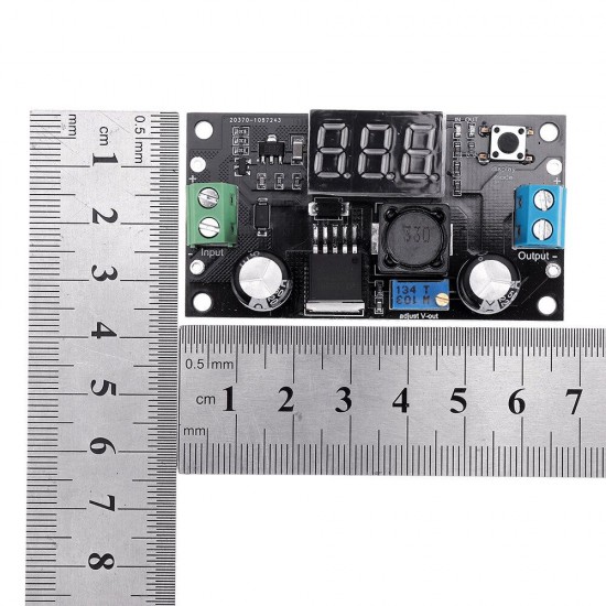 10pcs LM2596 DC-DC Step Down Adjustable Power Supply Module with LED Display 3-36V to 1.5-34V/3A