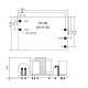 3Pcs YS-U5S5W AC to DC 5V 800mA Switching Power Supply Module AC to DC Converter 4W Regulated Power Supply