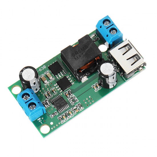 3pcs DC-DC 9-38V To 5V 5A Step Down Board Buck Module High-Power Vehicle Power Supply Converter 9V / 12V / 24V / 36V To 5V