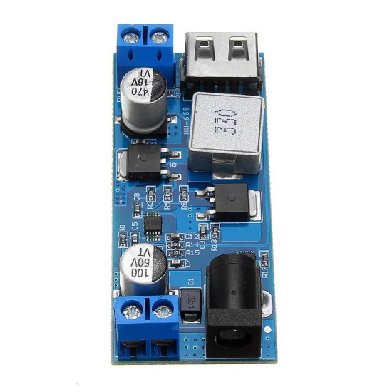 3pcs LM2596S DC-DC 24V/12V To 5V 5A Step Down Power Supply Buck Converter Adjustable USB Step-down Charging Module