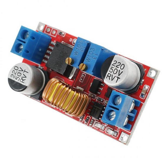 3pcs Output 1.25-36V 5A Constant Current Constant Voltage Lithium Battery Charger Step Down Power Supply Module LED Driver High Power Low Ripple High Efficiency Short Circuit Protection Function