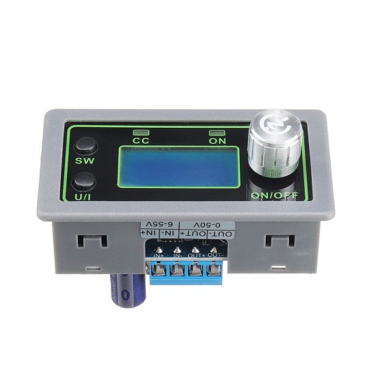 50V 5A Digital Controlled Step-down Adjustable Power Supply Module Constant Voltage and Current Meter DC Voltage Stabilizer LCD Display