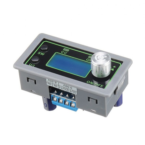50V 5A Digital Controlled Step-down Adjustable Power Supply Module Constant Voltage and Current Meter DC Voltage Stabilizer LCD Display