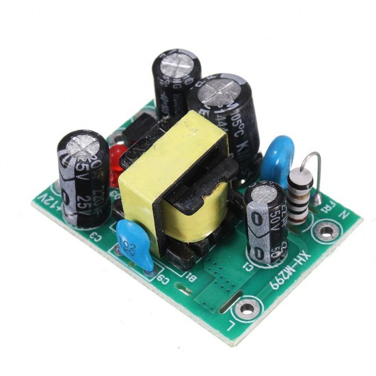 5Pcs AC to DC Switching Power Supply Module AC-DC Isolation Input 110-220V Dual Output 5V/12V 100mA /500mA