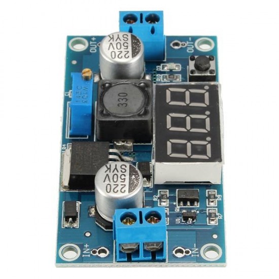 5Pcs LM2596 DC-DC Voltage Regulator Adjustable Step Down Power Supply Module With Display