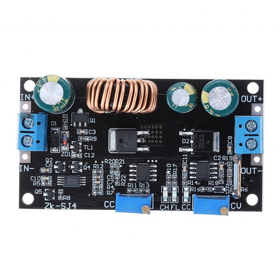 5pcs 4.8-30V to 0.5-30V 60W Adjustable Buck Boost Power Supply Module Step Up Down Module