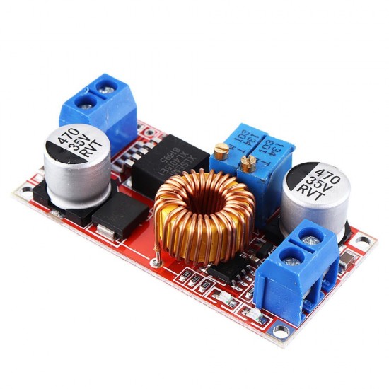 5pcs DC-DC 5-32V to 0.8-30V Power Supply Step Down Module Adjustable Buck Regulator 5A Constant LED Driver Battery Charging Voltage Board