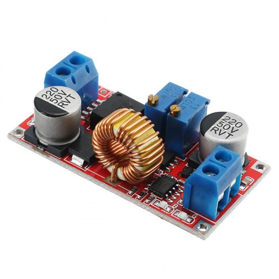 5pcs Output 1.25-36V 5A Constant Current Constant Voltage Lithium Battery Charger Step Down Power Supply Module LED Driver High Power Low Ripple High Efficiency Short Circuit Protection Function