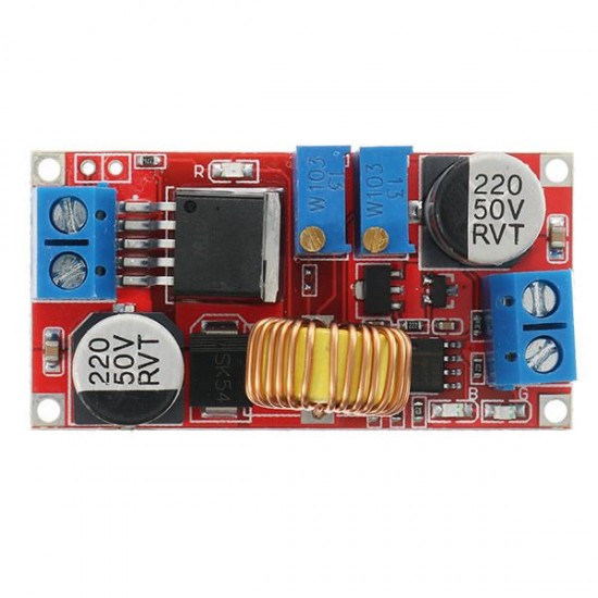 5pcs Output 1.25-36V 5A Constant Current Constant Voltage Lithium Battery Charger Step Down Power Supply Module LED Driver High Power Low Ripple High Efficiency Short Circuit Protection Function