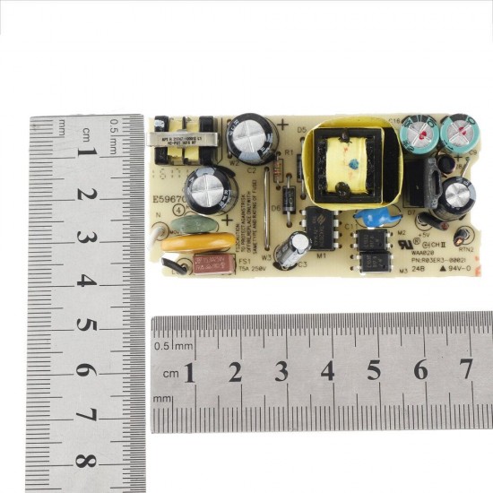 AC-DC 5V 2A 10W Switching Power Supply Board Stabilivolt Power Module AC 100-240V To DC 5V With IC Over-Voltage Over-Current Short Circuit Protection Function