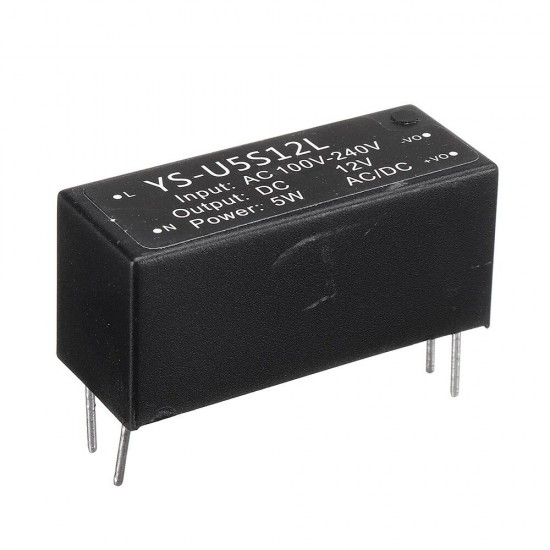 B-U5S12L 12V 400mA Glue Power Module 5W 12V Small Instrument Small Volume Glue Power Supply