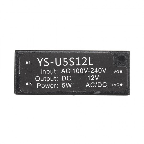 B-U5S12L 12V 400mA Glue Power Module 5W 12V Small Instrument Small Volume Glue Power Supply