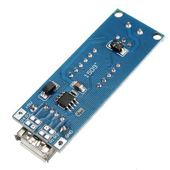 DC-DC 2 In 1 6.5V-40V To 5V Buck Step Down Power Module Voltmeter Automatic Calibration Stable Output 5V 2A With USB Charging Port Reverse Connection Over-Current Over-Temperature Protection Function