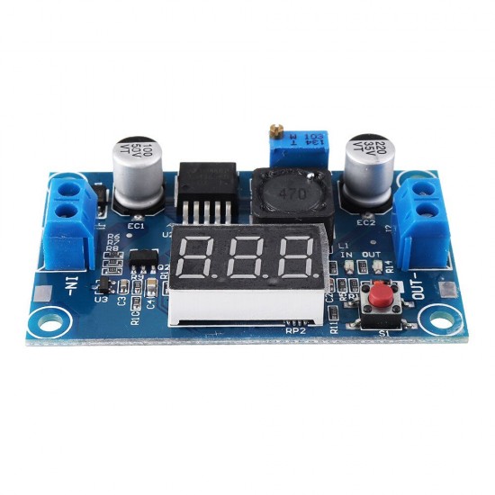 LM2596 DC-DC Voltage Regulator Adjustable Step Down Power Supply Module With Display