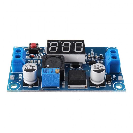 LM2596 DC-DC Voltage Regulator Adjustable Step Down Power Supply Module With Display