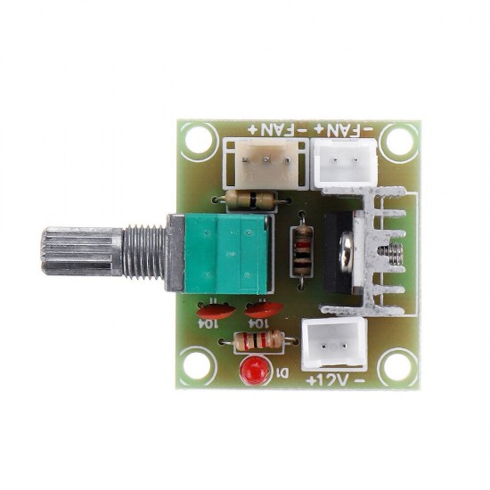 LM317 DC Linear Converter Down Voltage Regulator Board Speed Control Module DC 3.25-15V To DC1.25V-13V