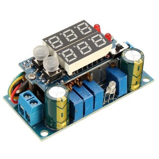 Solar Panel Controller 5A DC-DC Step Down CC/CV Charging Module Display LED