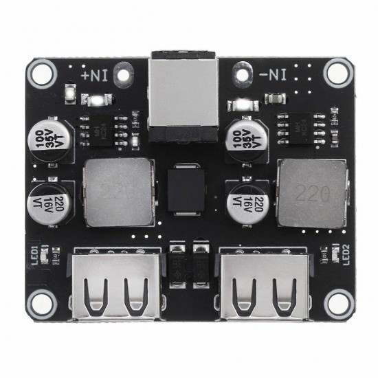 USB QC3.0 QC2.0 DC-DC Buck Converter Charging Step Down Module 6-32V 9V 12V 24V to Fast Quick Charger Circuit Board 3V 5V 12V