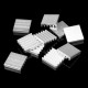 30Pcs 13*13mm Aluminum Heat Sink CPU Radiator Chip for Raspberry Pi