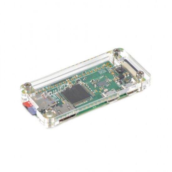 3PCS Clear Acrylic Case For Raspberry Pi Zero & Zero W